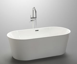Акриловая ванна Cerutti SPA Resia CT7388 отдельностоящая 168x73см